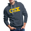 CSX - Men’s Premium Hoodie - heather denim