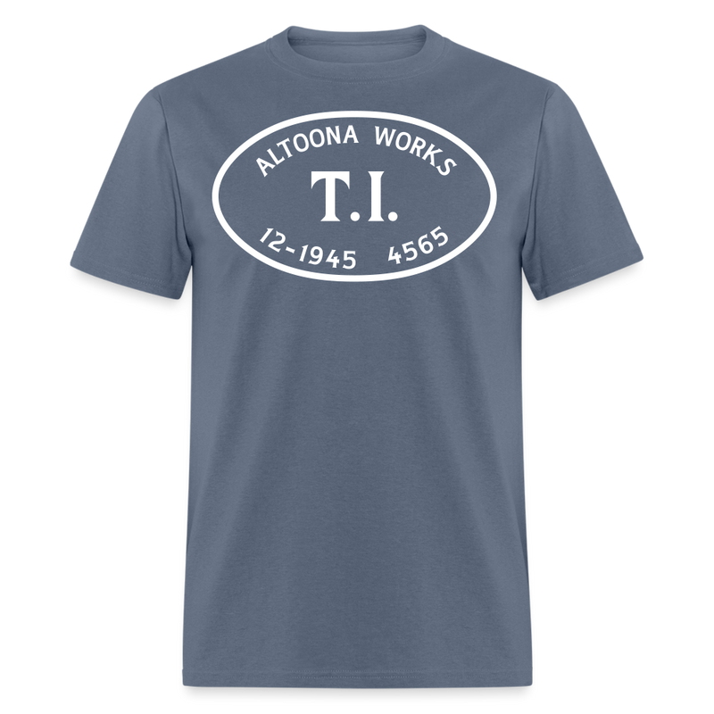 Altoona Works PRR T1 Builder's Plate - Unisex Classic T-Shirt - denim