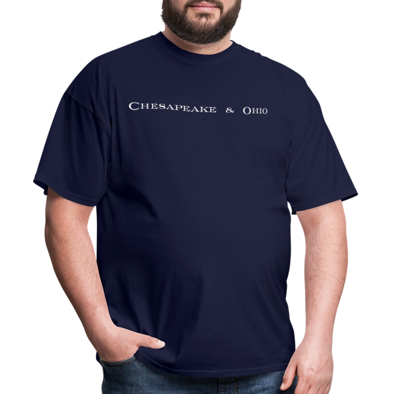 Chesapeake & Ohio - Unisex Classic T-Shirt - navy