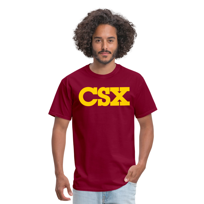 CSX - Unisex Classic T-Shirt - burgundy