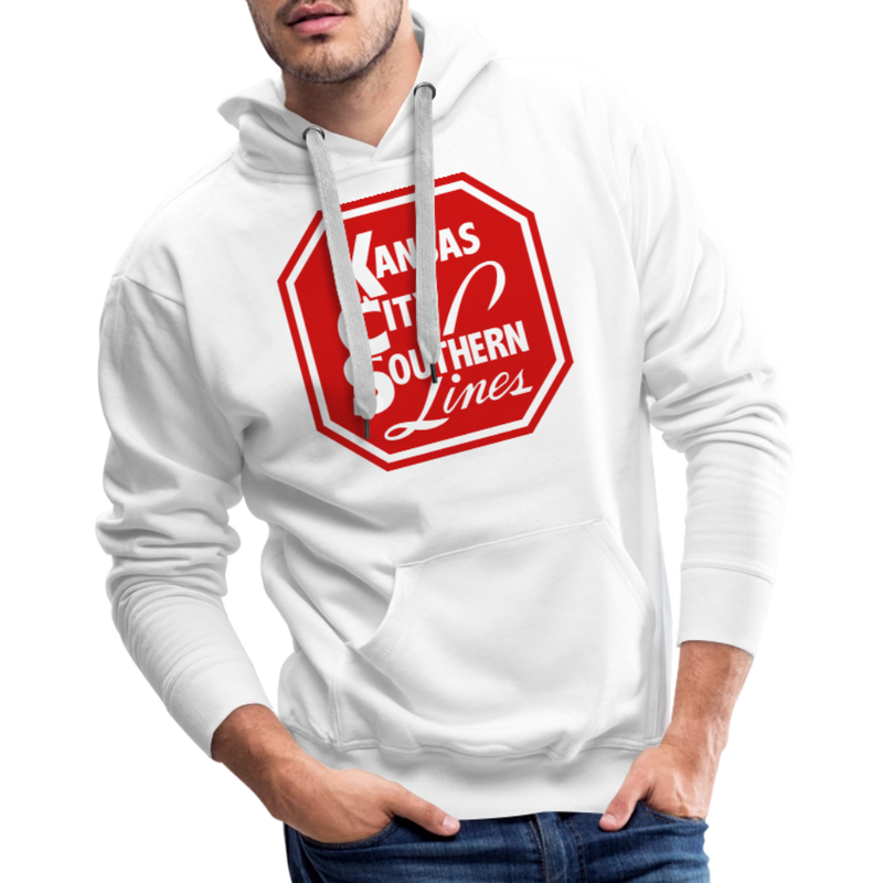 Kansas City Southern Lines - Men’s Premium Hoodie - white