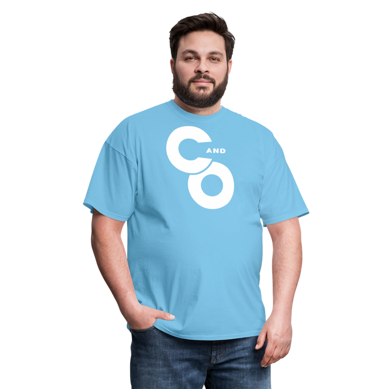 C and O Logo - Unisex Classic T-Shirt - aquatic blue