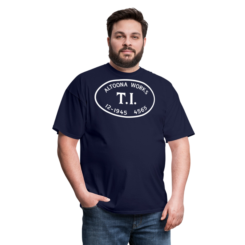 Altoona Works PRR T1 Builder's Plate - Unisex Classic T-Shirt - navy