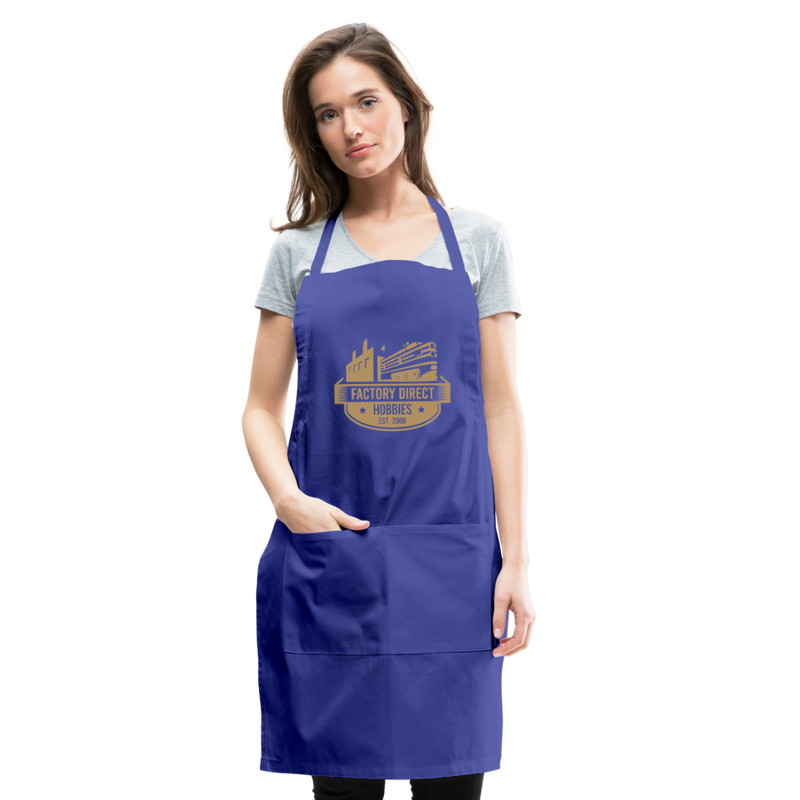 Factory Direct Hobbies - Adjustable Apron - royal blue