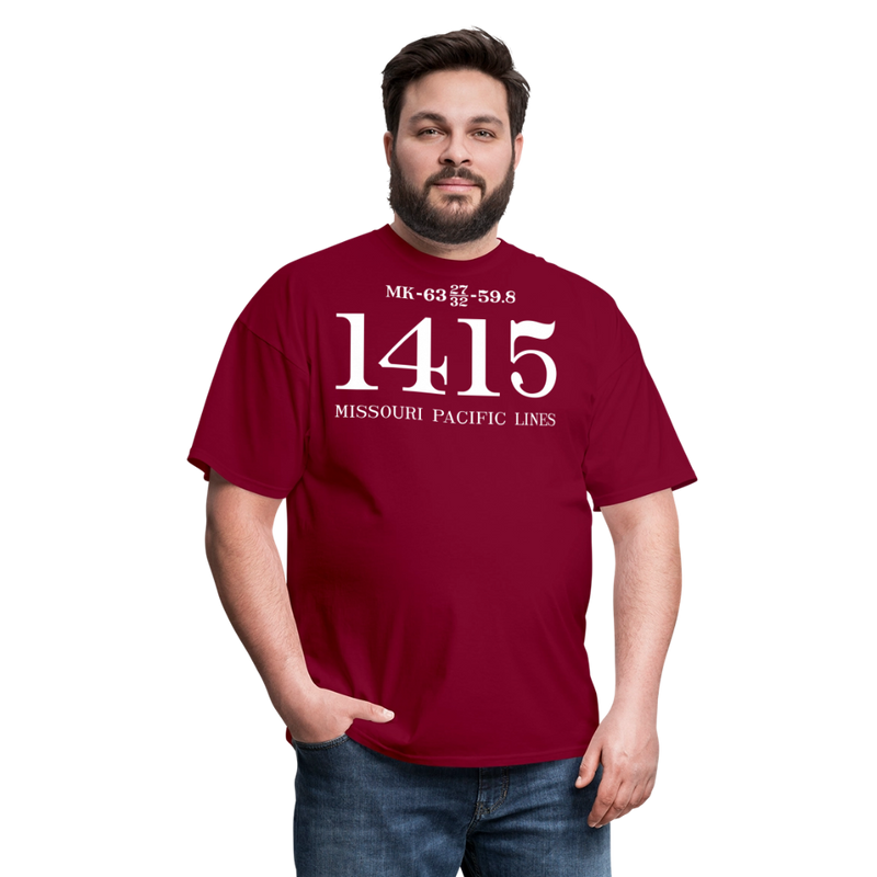 Missouri Pacific Lines Cab Info - Unisex Classic T-Shirt - burgundy