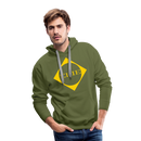 Erie Logo - Men’s Premium Hoodie - olive green