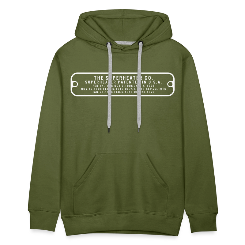 The Superheater Co - Men’s Premium Hoodie - olive green