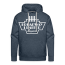 Broadway Limited Imports Logo - Men’s Premium Hoodie - heather denim