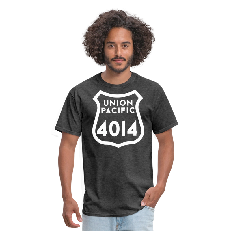 Union Pacific Big Boy 4014 Herald - Unisex Classic T-Shirt - heather black
