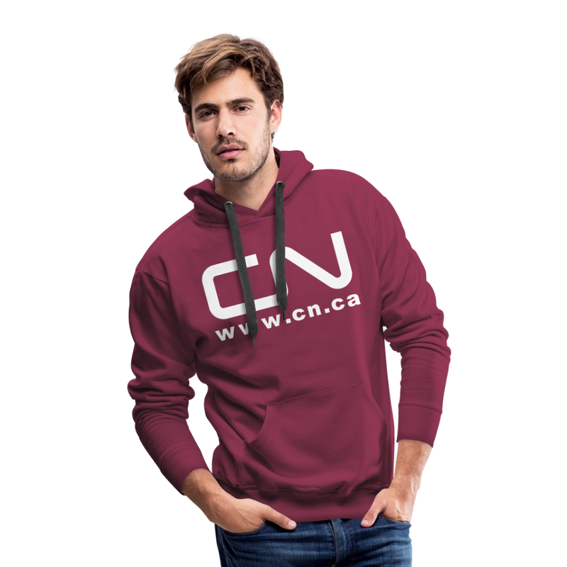 CN - Men’s Premium Hoodie - burgundy