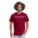 ATSF - Men's T-Shirt - burgundy