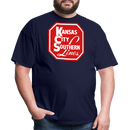 Kansas City Southern Lines - Unisex Classic T-Shirt - navy