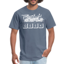 Train Geek - Unisex Classic T-Shirt - denim