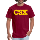 CSX - Unisex Classic T-Shirt - burgundy