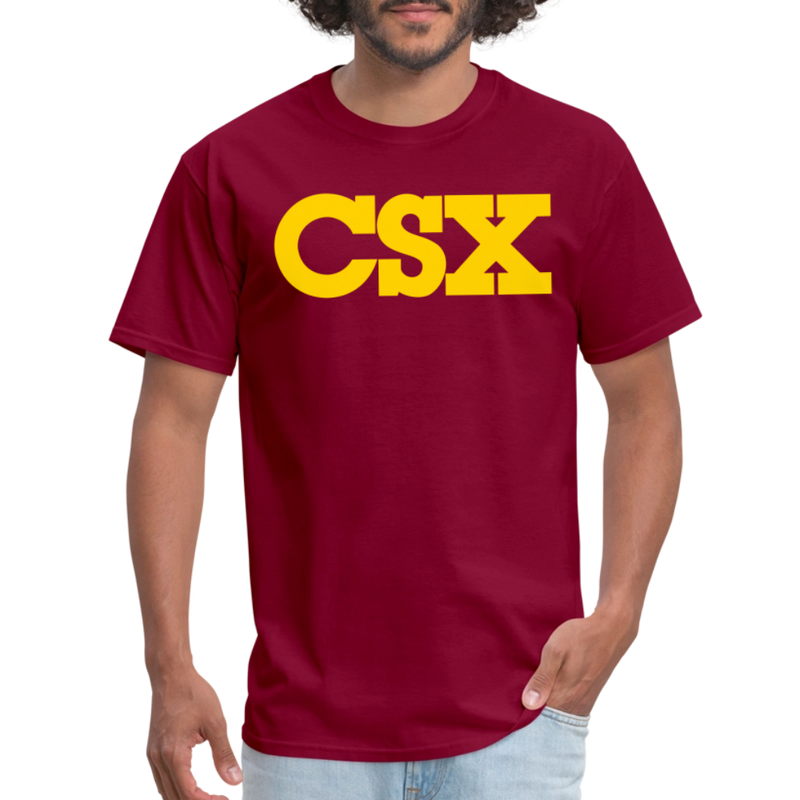CSX - Unisex Classic T-Shirt - burgundy