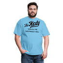 The Katy Serves the Southwest Well Light - Unisex Classic T-Shirt - aquatic blue