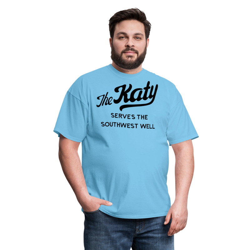 The Katy Serves the Southwest Well Light - Unisex Classic T-Shirt - aquatic blue