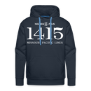 Missouri Pacific Lines Cab Info - Men’s Premium Hoodie - navy
