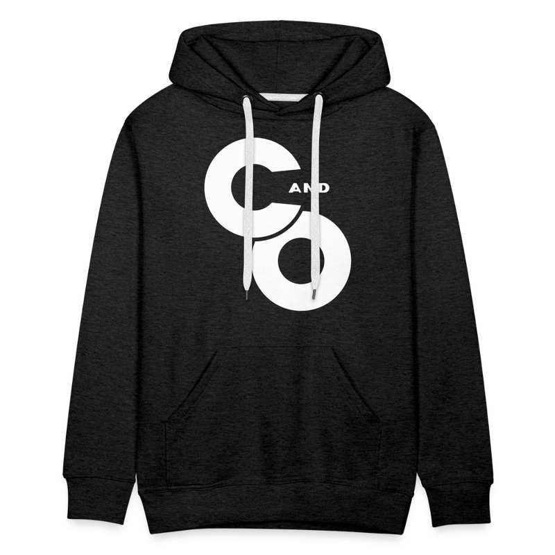 C and O Logo - Men’s Premium Hoodie - charcoal grey