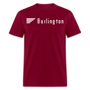 Burlington - Unisex Classic T-Shirt - burgundy