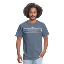 The Superheater Co Contoured - Unisex Classic T-Shirt - denim
