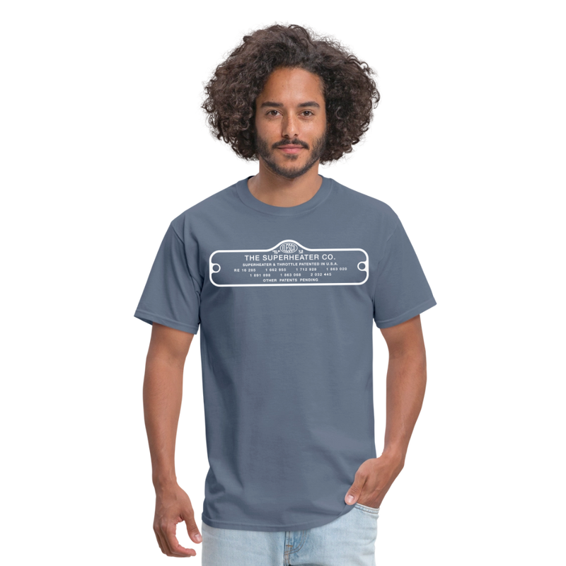 The Superheater Co Contoured - Unisex Classic T-Shirt - denim