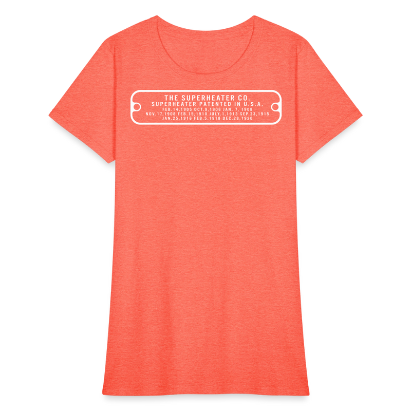 The Superheather Co - Women's T-Shirt - heather coral