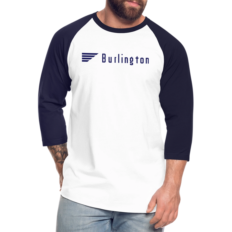 Burlington - Baseball T-Shirt - white/navy