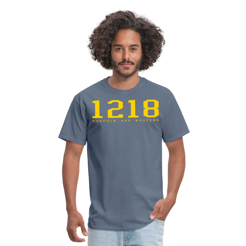 Norfolk and Western 1218 - Unisex Classic T-Shirt - denim