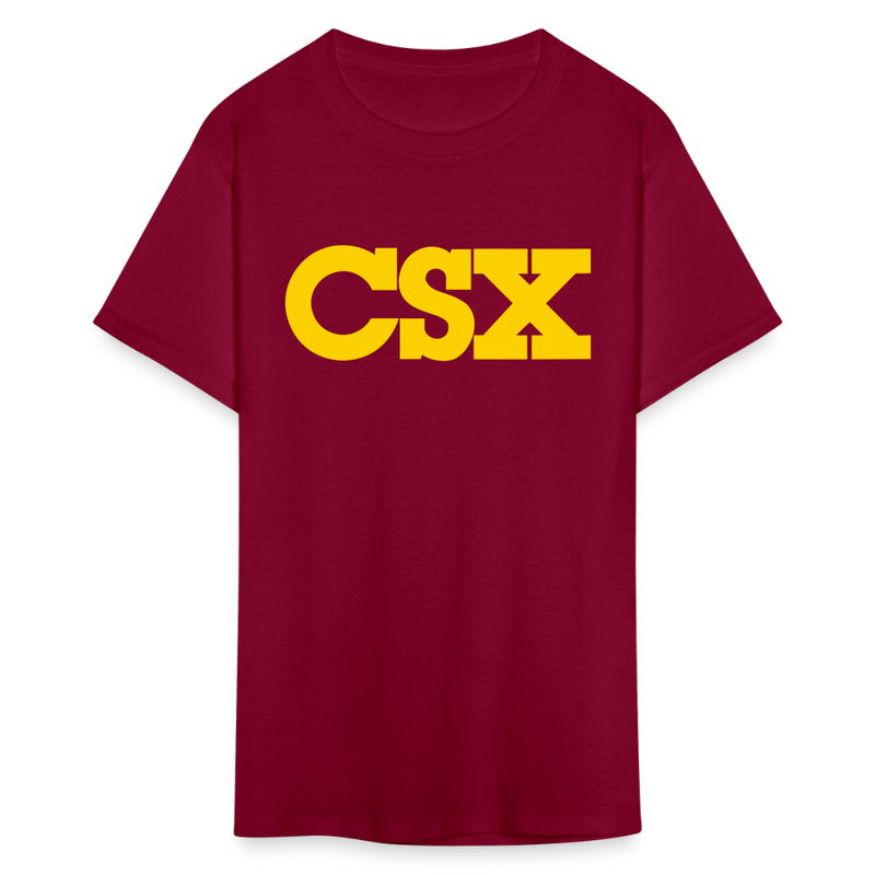 CSX - Unisex Classic T-Shirt - burgundy