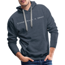 Chesapeake & Ohio - Men’s Premium Hoodie - heather denim