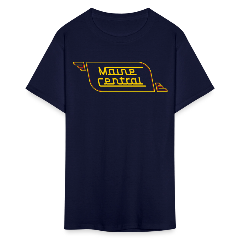 Maine Central Logo - Unisex Classic T-Shirt - navy