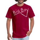 UP Big Boy Chalk Scrawl - Unisex Classic T-Shirt - dark red