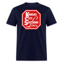 Kansas City Southern Lines - Unisex Classic T-Shirt - navy