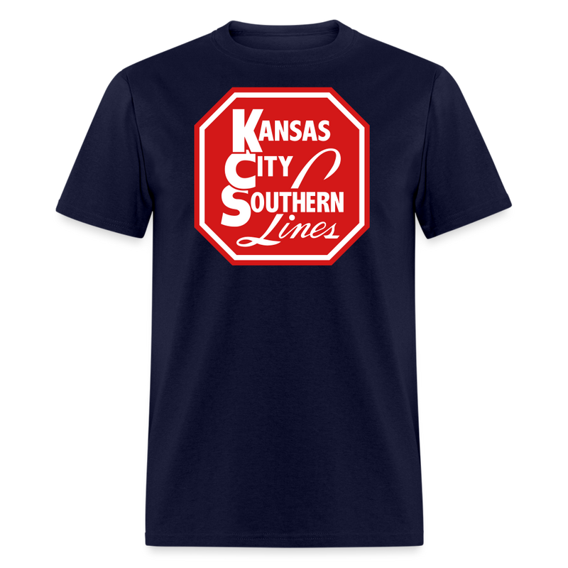 Kansas City Southern Lines - Unisex Classic T-Shirt - navy