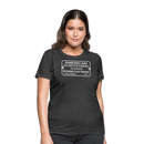 ALCO Builder's Plate - Women's T-Shirt - heather black