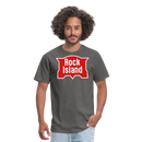 Rock Island Logo - Unisex Classic T-Shirt - charcoal