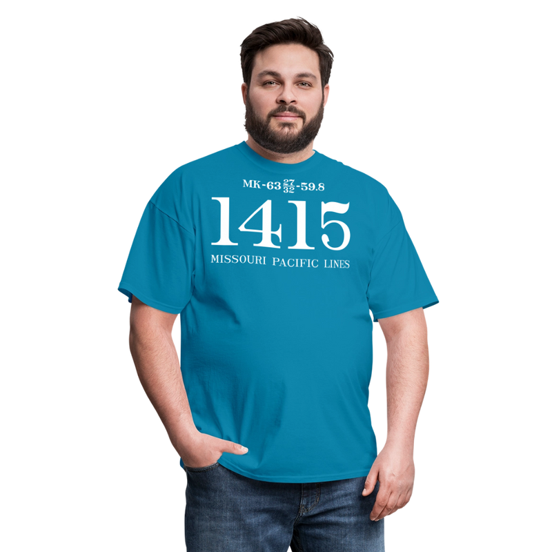 Missouri Pacific Lines Cab Info - Unisex Classic T-Shirt - turquoise