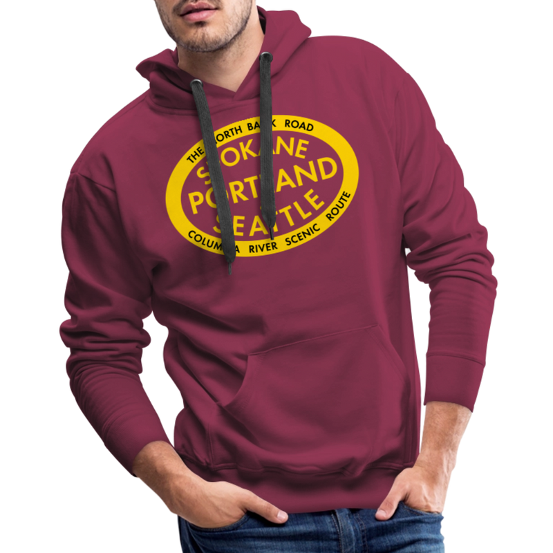 SP&S - Men’s Premium Hoodie - burgundy