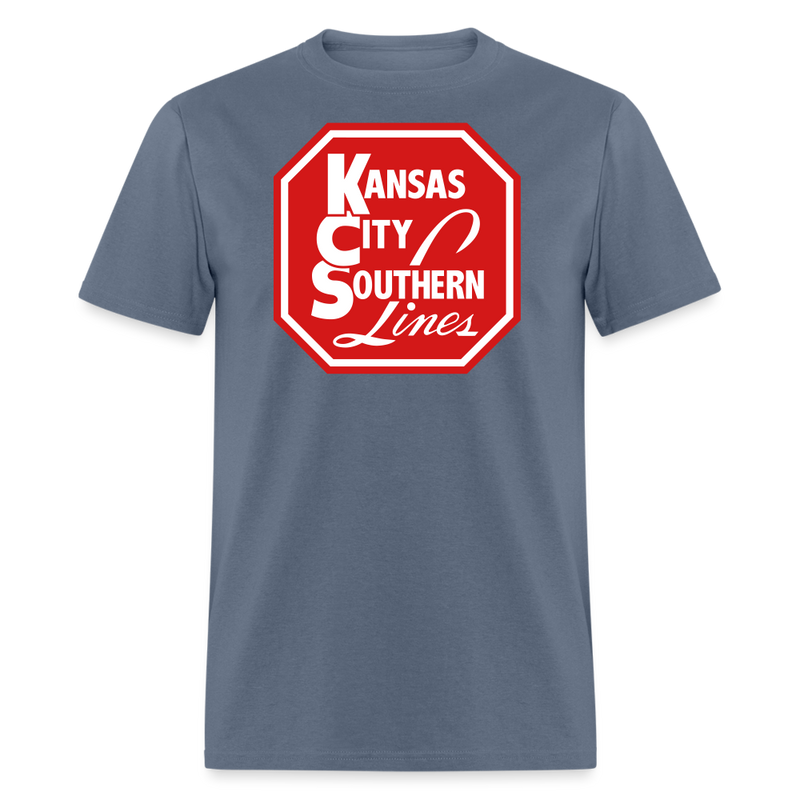 Kansas City Southern Lines - Unisex Classic T-Shirt - denim