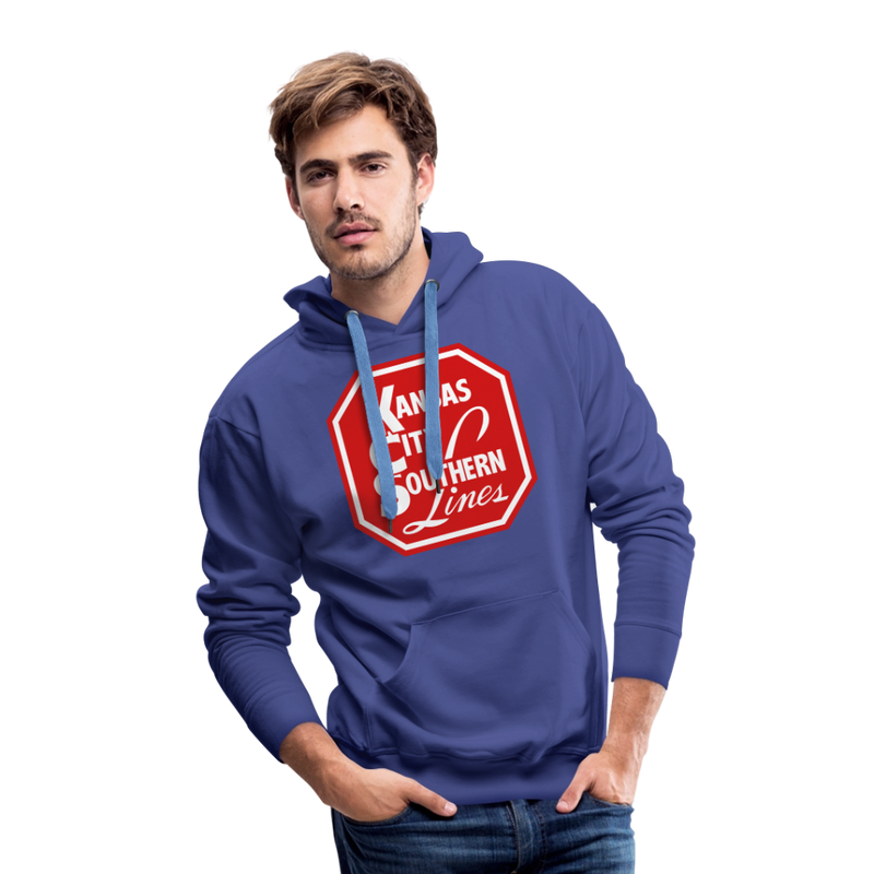 Kansas City Southern Lines - Men’s Premium Hoodie - royal blue