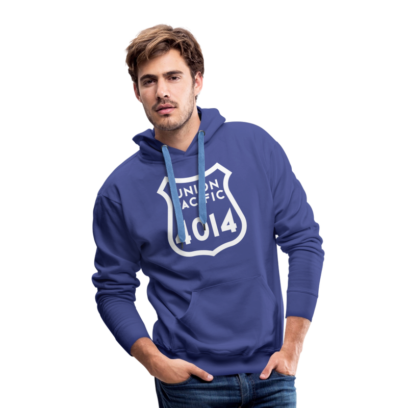 Union Pacific Big Boy 4014 Herald - Men’s Premium Hoodie - royal blue