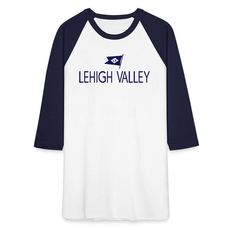 Lehigh Valley - Baseball T-Shirt - white/navy