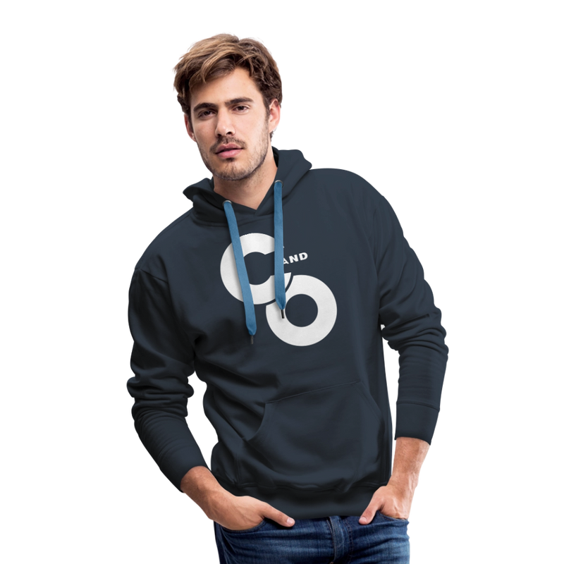 C and O Logo - Men’s Premium Hoodie - navy