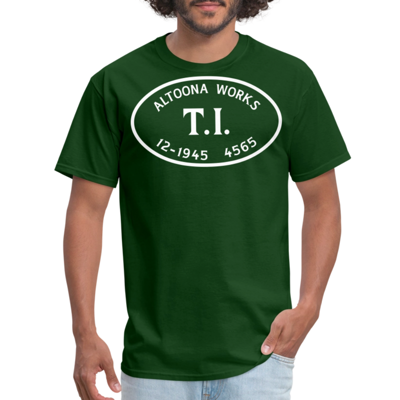 Altoona Works PRR T1 Builder's Plate - Unisex Classic T-Shirt - forest green