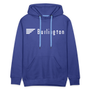 Burlington - Men’s Premium Hoodie - royal blue