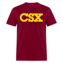 CSX - Unisex Classic T-Shirt - burgundy