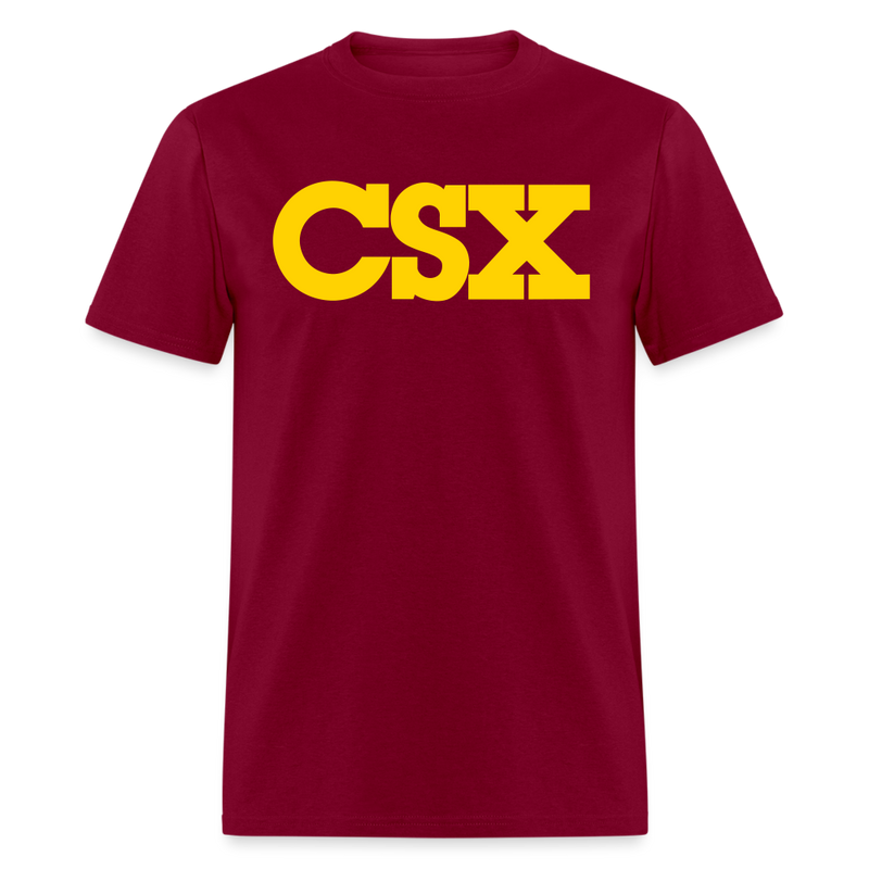 CSX - Unisex Classic T-Shirt - burgundy