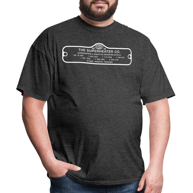 The Superheater Co Contoured - Unisex Classic T-Shirt - heather black