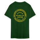 Baldwin Locomotive Works Builder's Plate Burnham - Unisex Classic T-Shirt - forest green
